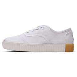 Toms - Canvas Cordones White, vegane Sneaker