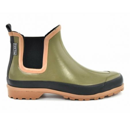 Grand Step Shoes - Victoria Multi Olive, vegane Gummistiefel