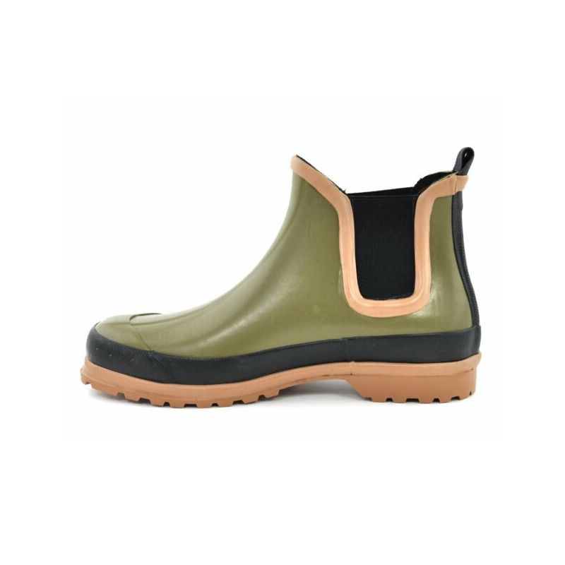 Grand Step Shoes - Victoria Multi Olive, vegane Gummistiefel