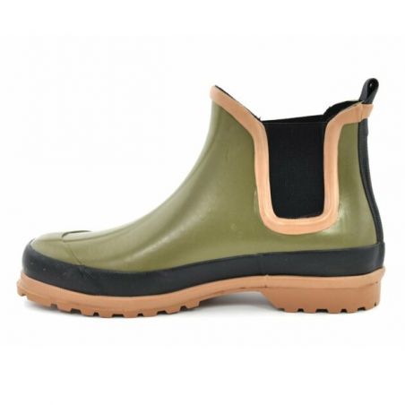 Grand Step Shoes - Victoria Multi Olive, vegane Gummistiefel