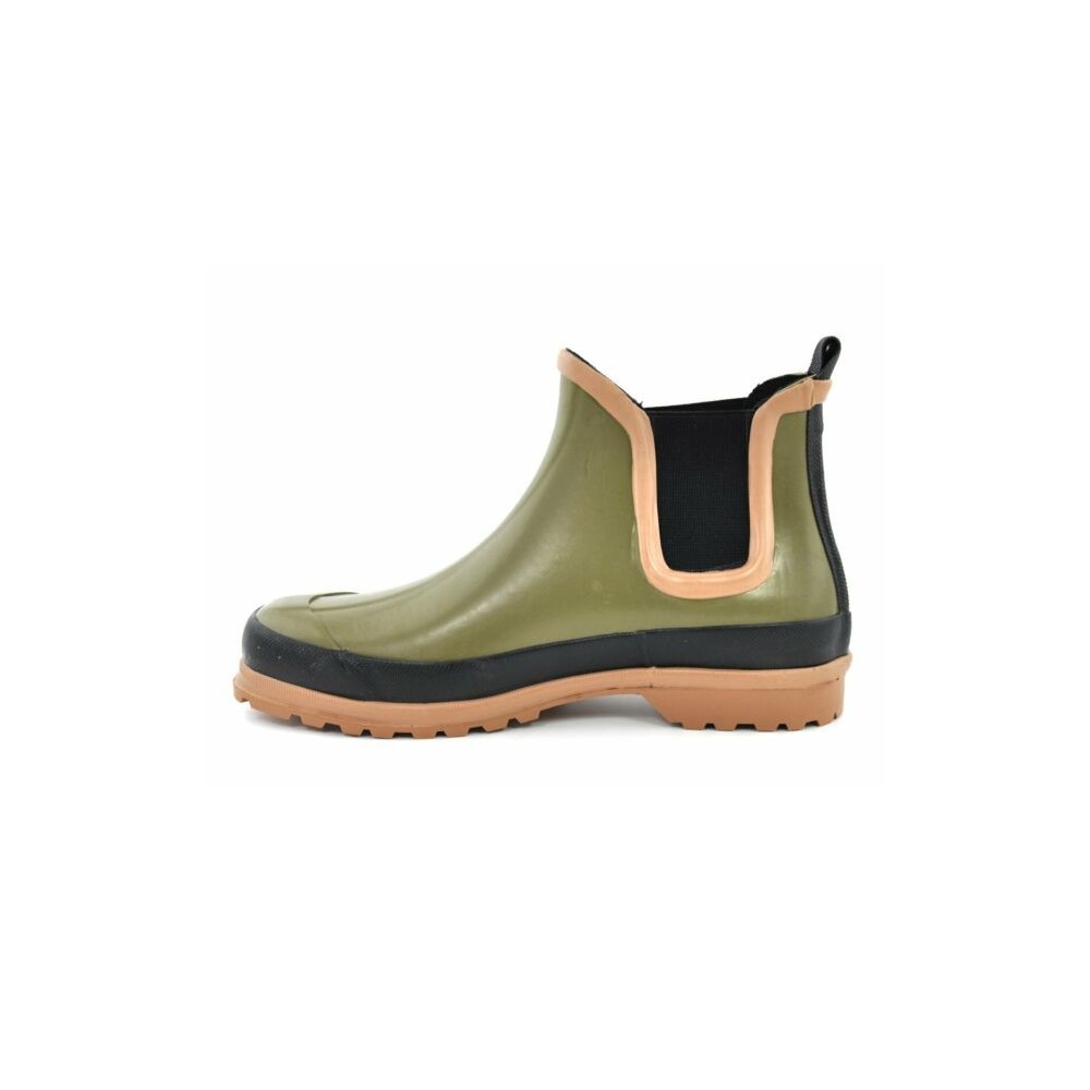 Grand Step Shoes - Victoria Multi Olive, vegane Gummistiefel