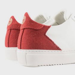 Subtle - Epsilon Blanco Rosso, vegane Schuhe für Frauen