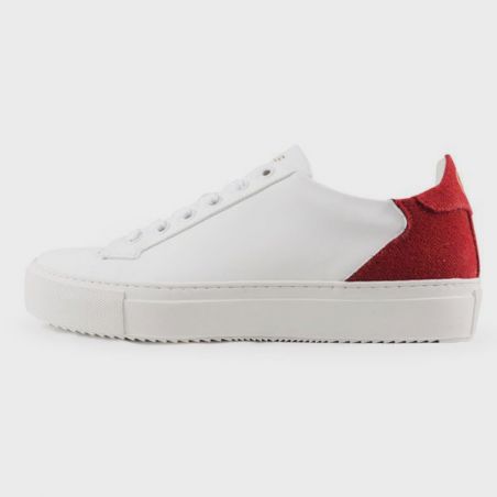 Subtle - Epsilon Blanco Rosso, vegane Schuhe für Frauen