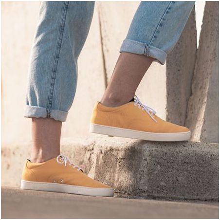 Ahimsa - Wave Yellow, vegane Schuhe für Frauen