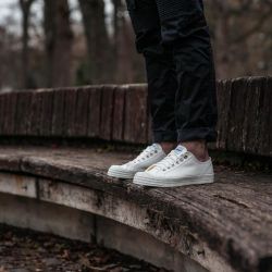 Novesta - Star Master White, veganer Sneaker aus Bio-Baumwolle