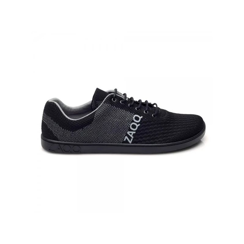 Zaqq - vegane Barfußschuhe "Qnit Black"