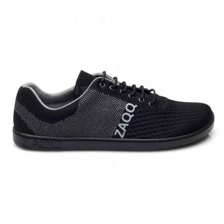 Zaqq - vegane Barfußschuhe "Qnit Black"