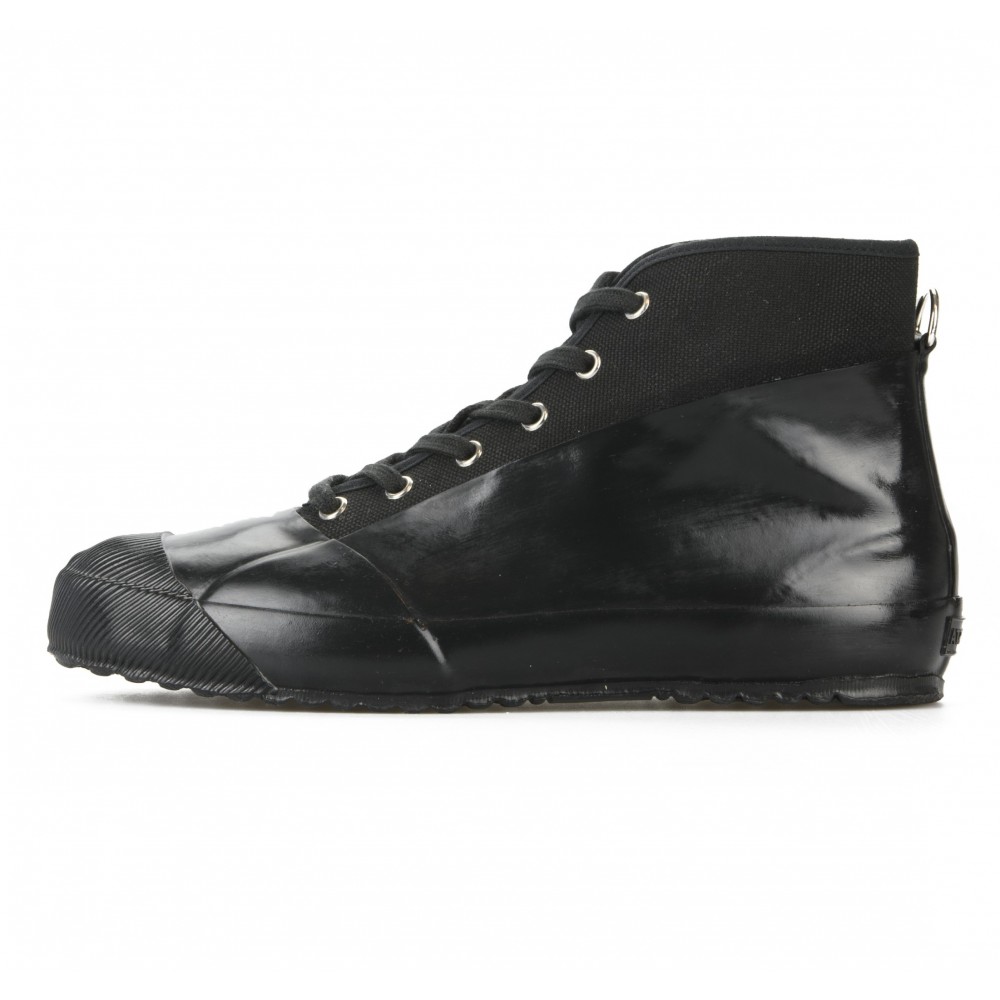 Novesta - Rubber-Sneaker Black, nachhaltige Gummistiefel