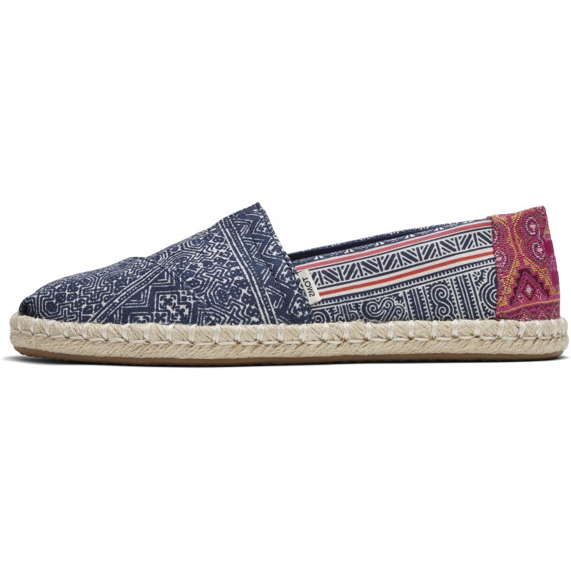 Toms - Indigo Floral Espadrilles, vegane Espadrilles