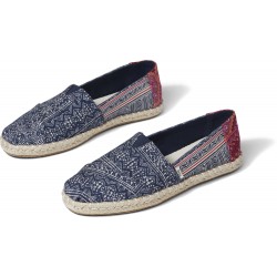 Toms - Indigo Floral Espadrilles, vegane Espadrilles