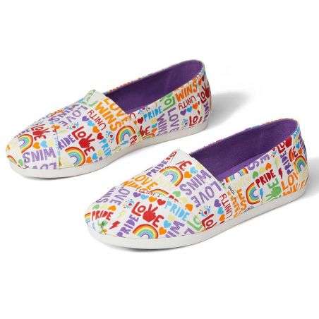 Toms - Multi Unity Love Wins Alpargata, vegane Schuhe