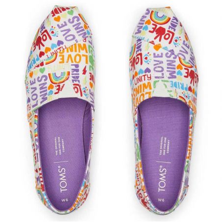 Toms - Multi Unity Love Wins Alpargata, vegane Schuhe