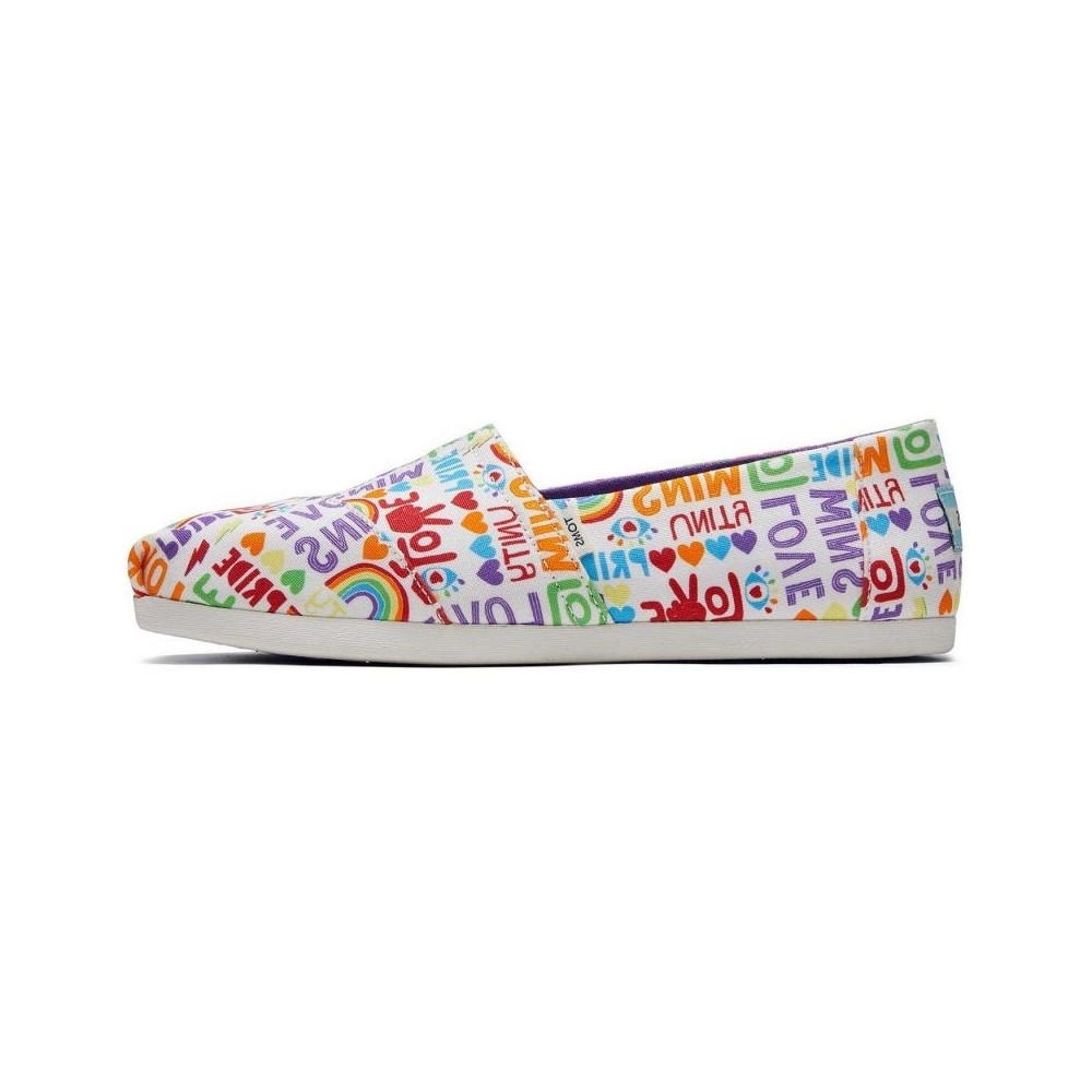 Toms - Multi Unity Love Wins Alpargata, vegane Schuhe