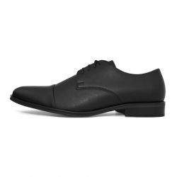 Henry Cross Black, vegane Business-Schuhe