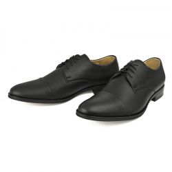 Henry Cross Black, vegane Business-Schuhe