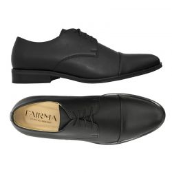 Henry Cross Black, vegane Business-Schuhe