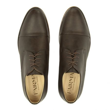 Henry Cross Brown, vegane Business-Schuhe