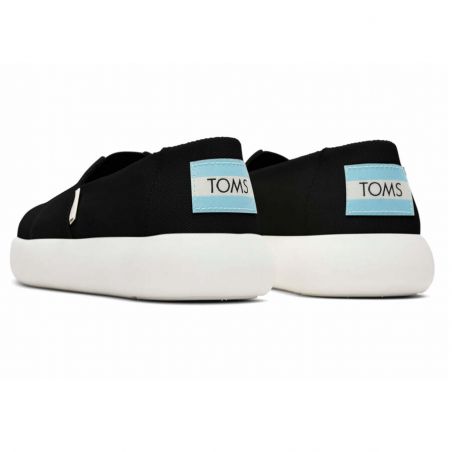 Toms - Mallow Alpargata Black, veganer Slipper