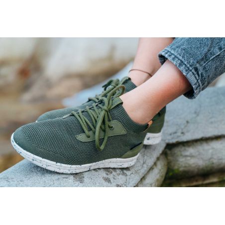 Saola - Mindo Waterproof Olive, Outdoor, veganer Sneaker