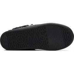 Toms - Black Multi Cozy Slipper, nachhaltige Hausschuhe (vegan)