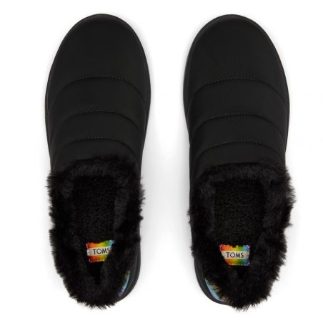 Toms - Black Matte Woven RainbowToms - Black Matte Woven Rainbow, nachhaltige Hausschuhe (vegan)