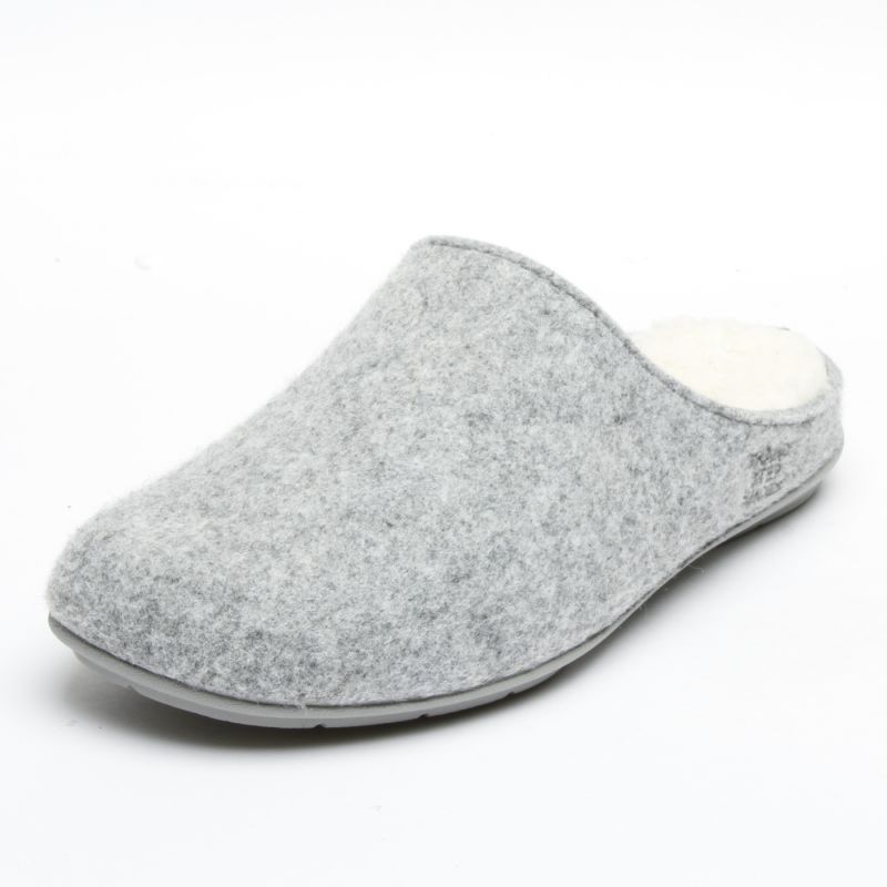 Grand Step Shoes - Homeslipper Grey, nachhaltige Hausschuhe (vegan)