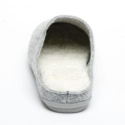 Grand Step Shoes - Homeslipper Grey, nachhaltige Hausschuhe (vegan)