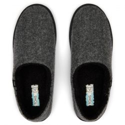 Toms - Smoke Grey TwoTone Felt, nachhaltige Hausschuhe (vegan)