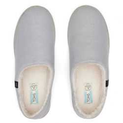 Toms - Mid Grey TwoTone Felt, nachhaltige Hausschuhe (vegan)