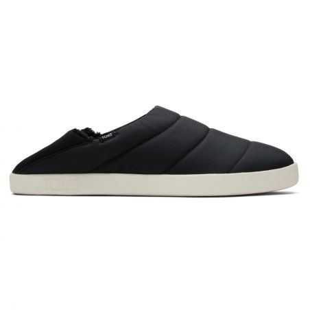 Toms - Black Berkeley Slipper, nachhaltige Hausschuhe (vegan)