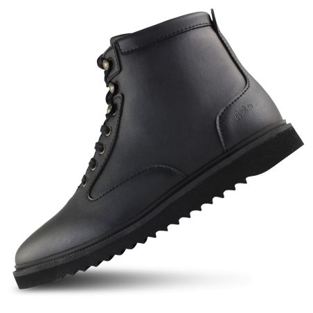 Ekn - Desert Ripple Black, veganer Boot