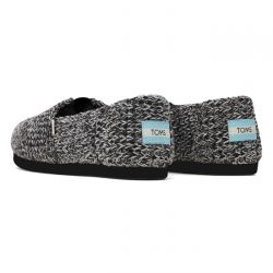 Toms - Black Multi Cozy Sweater, nachhaltige und vegane Hausschuhe