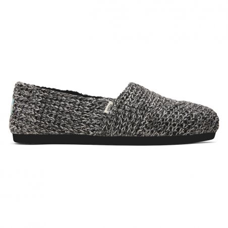 Toms - Black Multi Cozy Sweater, nachhaltige und vegane Hausschuhe