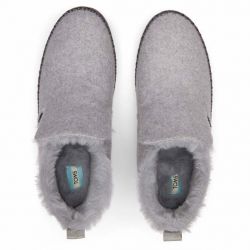 Toms - Nahla Slipper Grey, nachhaltige und vegane Hausschuhe