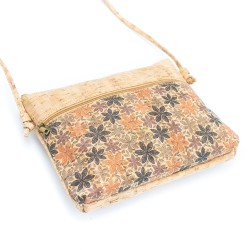 Paula Flowers Cork Bag, vegane Tasche