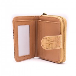 Silver Cork Wallet Small, vegane Geldbörse