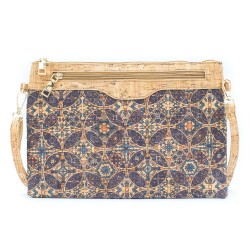 Lina Cork Bag Flowers, vegane Tasche