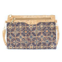 Lina Cork Bag Flowers, vegane Tasche