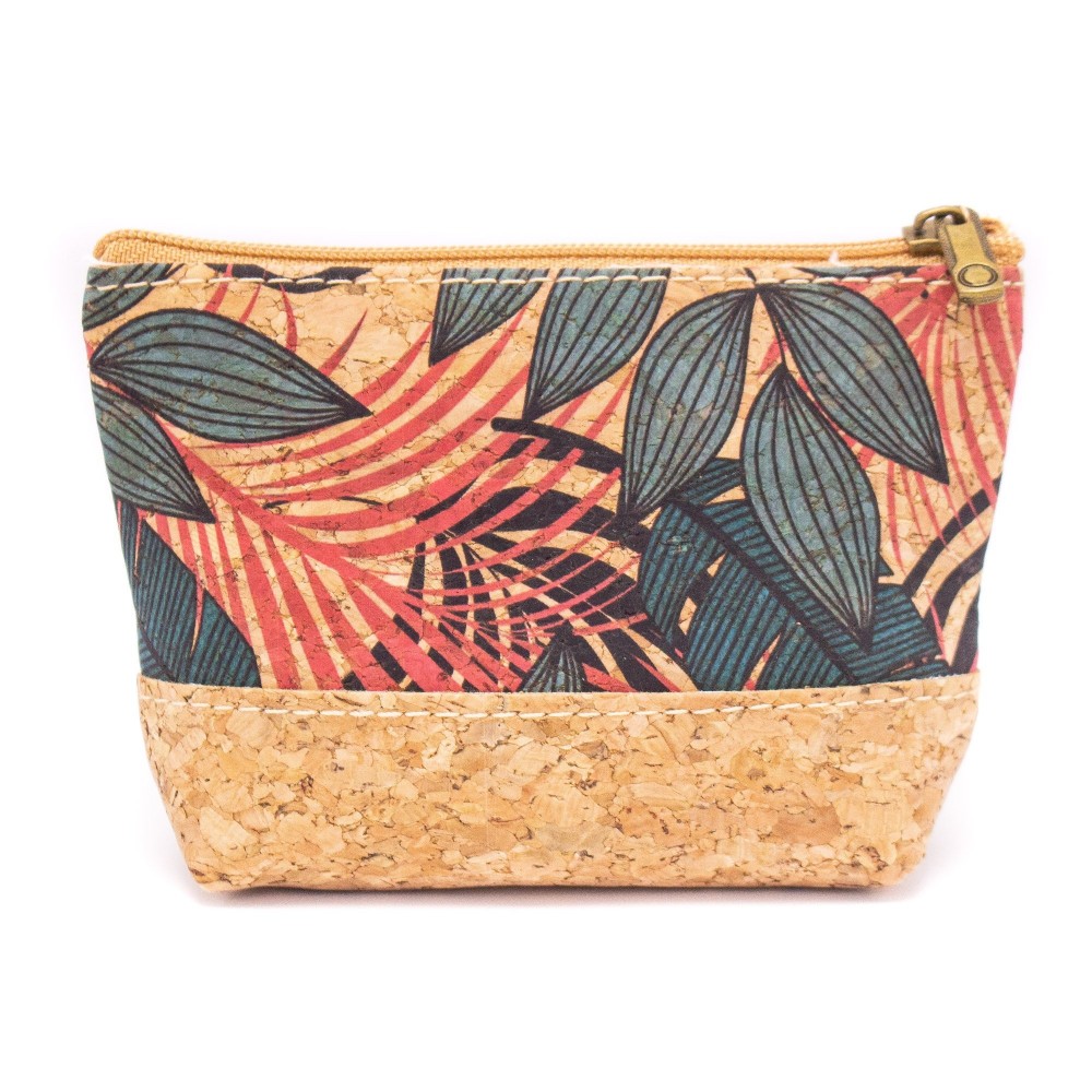 Small Cork Tropic Pocket, veganer Geldbeutel