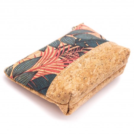 Small Cork Tropic Pocket, veganer Geldbeutel