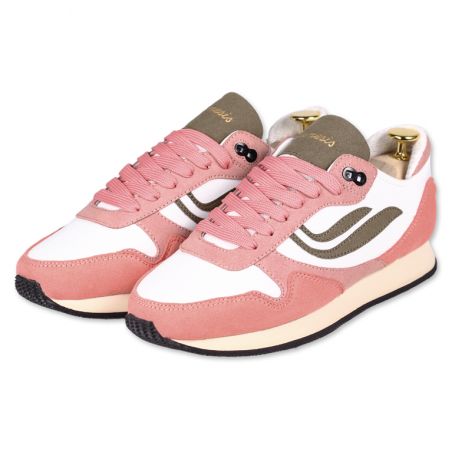 Genesis - G-Iduna Pinatex Multi Coral, nachhaltiger, fairer und veganer Sneaker