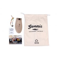 Genesis - G-Soley Sporty Vegan White/Black, nachhaltiger, fairer und veganer Sneaker