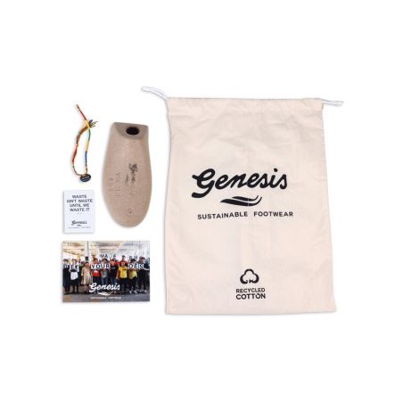 Genesis - G-Soley Sporty Vegan White/Black, nachhaltiger, fairer und veganer Sneaker