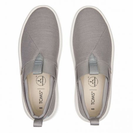 Toms - Rover Alpargata Grey, veganer Herrenschuh