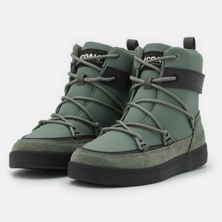 Ecoalf - Snow Dusty Olive, vegane Stiefel für Frauen