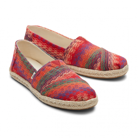 Toms - Multi Global Stripe, vegane Alpargata