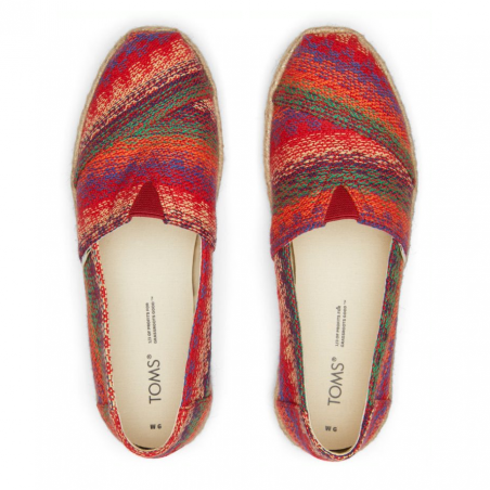 Toms - Multi Global Stripe, vegane Alpargata