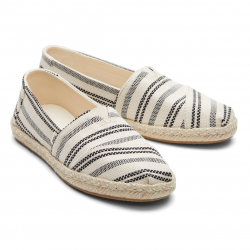 Toms - Natural Global Stripe, veganer Alpargata