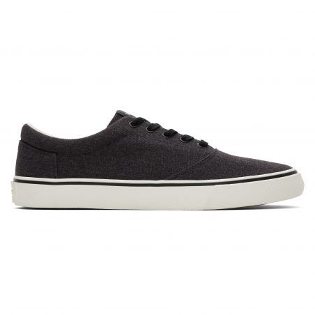 Toms - Fenix Canvas Black, veganer Sneaker