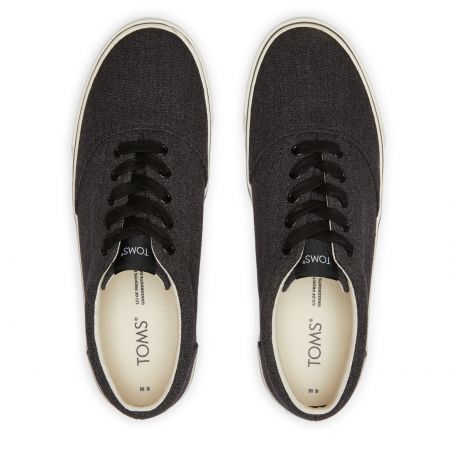 Toms - Fenix Canvas Black, veganer Sneaker